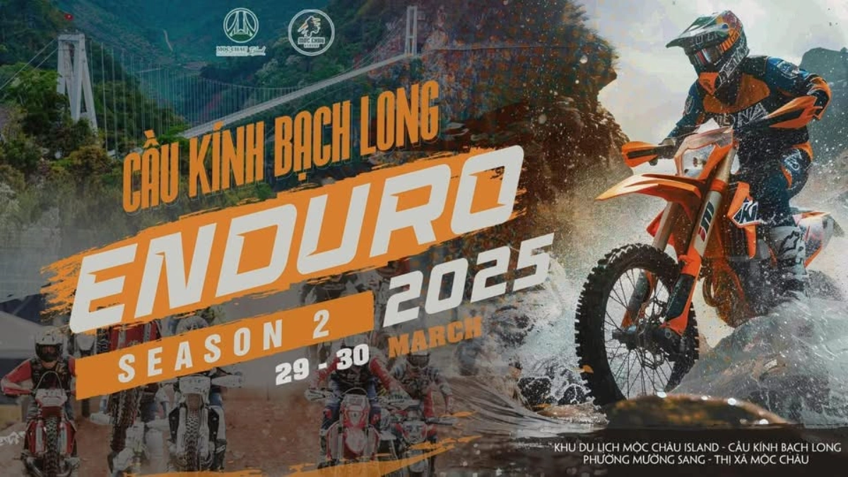 Cleveland CycleWerks đồng hành cùng Cầu kính Bạch Long Enduro 2025 1 Thông tin Cầu kính Bạch Long Enduro 2025
